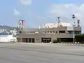 Das 1998 errichtete neue Terminal des Flughafens Haifa