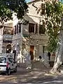 Restauriertes Haus in der Templerkolonie in Haifa
