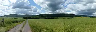 Die Nordwestliche Hainleite südlich von Münchenlohra