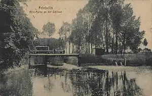 Schleuse Hakenberg um 1900
