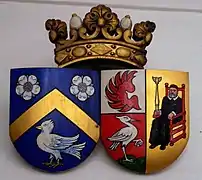 Allianzwappen Halem - Richthofen