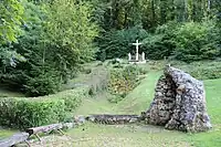 Mariengrotte und Calvaire an der „Wunderquelle“