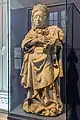 Madonna, Baumberger Sandstein, um 1430/40. Hamburg, Museum für Hamburgische Geschichte