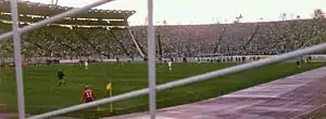 Das Volksparkstadion im Herbst 1981