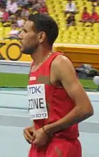 Der neuntplatzierte Hamid Ezzine