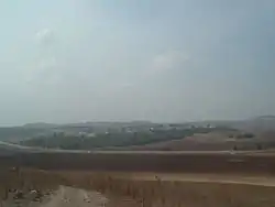 Kibbuz Channaton unterhalb des Tel Channaton