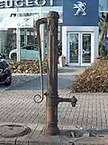 Unrestaurierte Pumpe