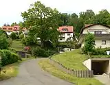 Wohnbebauung am Steilhang des Andreesbergs