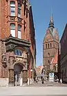 Marktkirche von der Karmarschstrasse