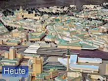 Modell des heutigen Hannover