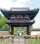 Turm-Tor (rō-mon) des Hannya-Tempels (Hannya-ji), Nara