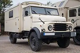 Umgerüsteter A-L 28 mit Kofferaufbau