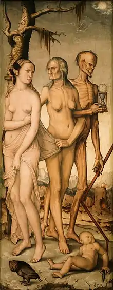 Die Lebensalter und der Tod, um 1543 (Museo del Prado, Madrid)