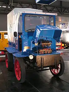 Hansa-Lloyd Elektro-Lastwagen CL5 oder DL5, Bj. 1923