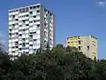 Wohnhochhäuser im West-Berliner Hansaviertel, Interbau 1957