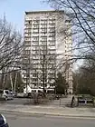 Hochhaus in der Klopstockstraße
