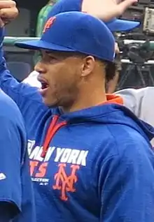 Robles im Trikot der New York Mets im Jahr 2016