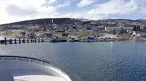 Blick auf Hansnes
