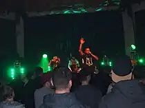 Hanybal bei einem Live-Auftritt in Neunkirchen