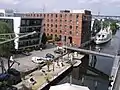Die Seute Deern als Restaurantschiff im Westlichen Bahnhofskanal Hamburg-Harburg, 2008