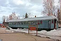Der von Präsident Warren G. Harding für die Eröffnung der Alaska-Bahn 1923 genutzte Wagen