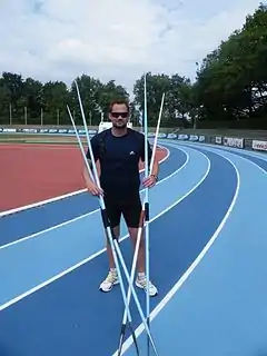 Gerhardus PienaarRang sieben mit 79,30 m