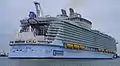 Das Heck der Harmony of the Seas