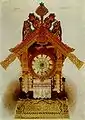 9. Die Hütte auf Hühnerfüßen,Entwurf für eine Uhr in Form der Hütte der Baba Jaga von Viktor Hartmann