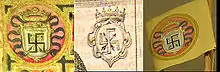 Wappen des Samurai Hasekura Tsunenaga, 16./17. Jh. (europäische Darstellungen)