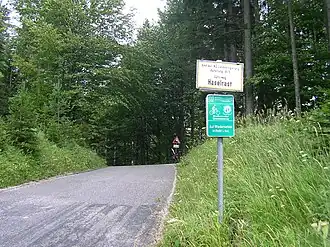 Passhöhe, Blick Richtung Osten