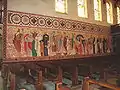 Wandmalerei in der Kapelle
