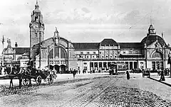 Der Hauptbahnhof 1906, kurz nach seiner Eröffnung