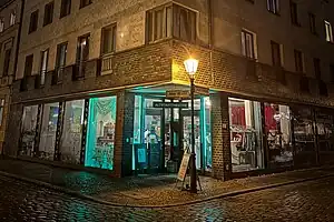 Haupteingang des Altstadttheater Köpenick, Vorderhaus am Alten Markt