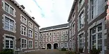 Innenhof des Hauses Rehrmann in Eupen