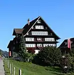 Der 1692 entstandene Bau in der Scheftenau gilt als schönstes und grösstes erhaltenes Toggenburger Haus.