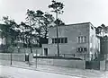 Ansicht des Wohn- und Atelierhauses von Georg Kolbe, 1928