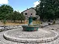 Brunnen in der Rue Louis Pasteur