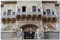 Mandawa – Haveli mit typischer Bemalung