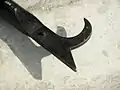 Klinge eines schweren Bootsmannshakens