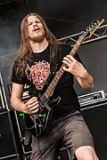 Gitarrist Henrik Osterloh