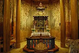Altar der Stabkirche Heddal