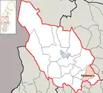 Lage der Gemeinde Hedemora