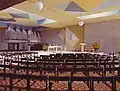 Innenansicht der Kirche im Ursprungszustand von 1973