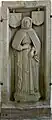 Grab der Margareta von Seckendorff († 1436) im Münster Heilsbronn