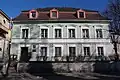 Das Heimathaus der Familie Dr. Obermayer auf der Adresse Gösser Straße 9 in Leoben.