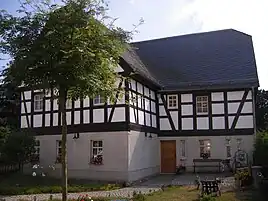 Typischer Winkelhof in Gößnitz
