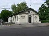 Turnhalle entlang der Kantonsschullstrasse, Architekt: Otto Weber, 1880