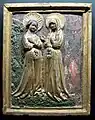 Heimsuchung, Schwaben um 1440, Bayrisches Nationalmuseum München