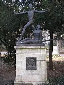 Heinrich-Heine-Denkmal, 1913,in Frankfurt am Main