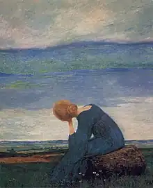 Sehnsucht (Träumerei), um 1900
